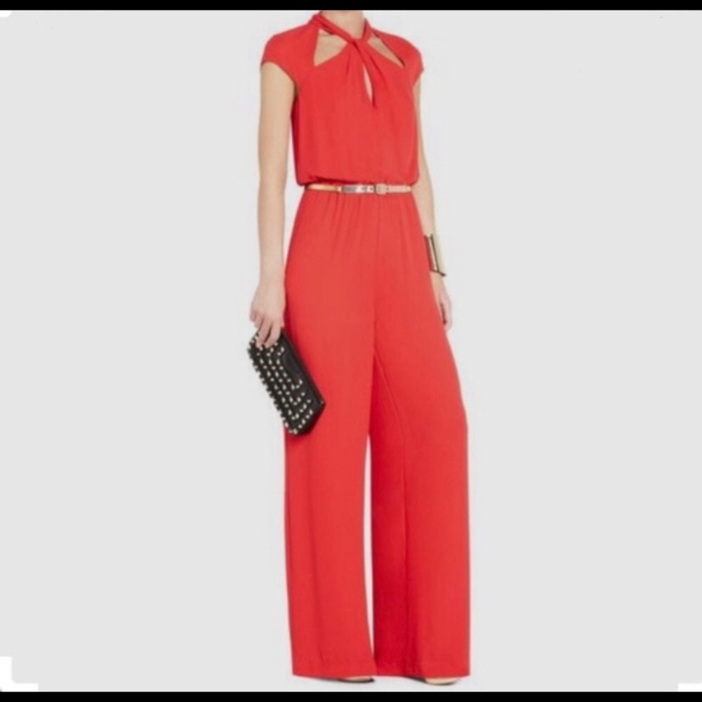 BCBG Max Azria Red Jumpsuit (“Regula”)